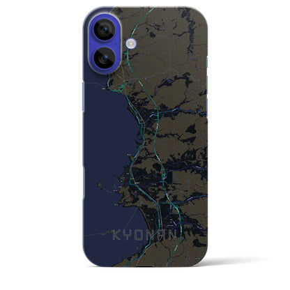 【鋸南（千葉県）】地図柄iPhoneケース（バックカバータイプ）