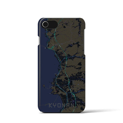 【鋸南（千葉県）】地図柄iPhoneケース（バックカバータイプ）