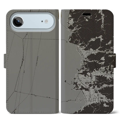 【鋸南（千葉県）】地図柄iPhoneケース（手帳タイプ）