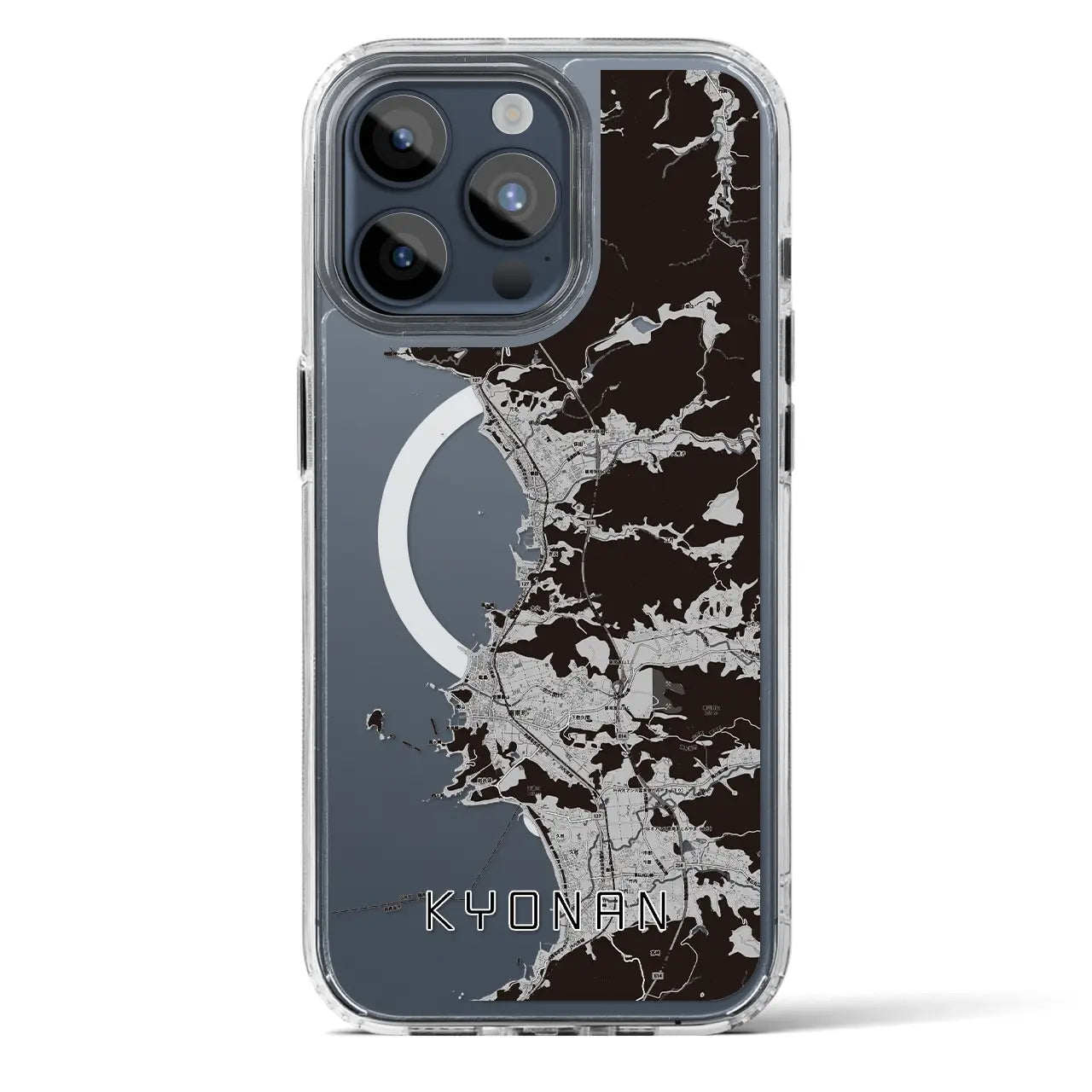 【鋸南（千葉県）】地図柄iPhoneケース（MagSafeタイプ）