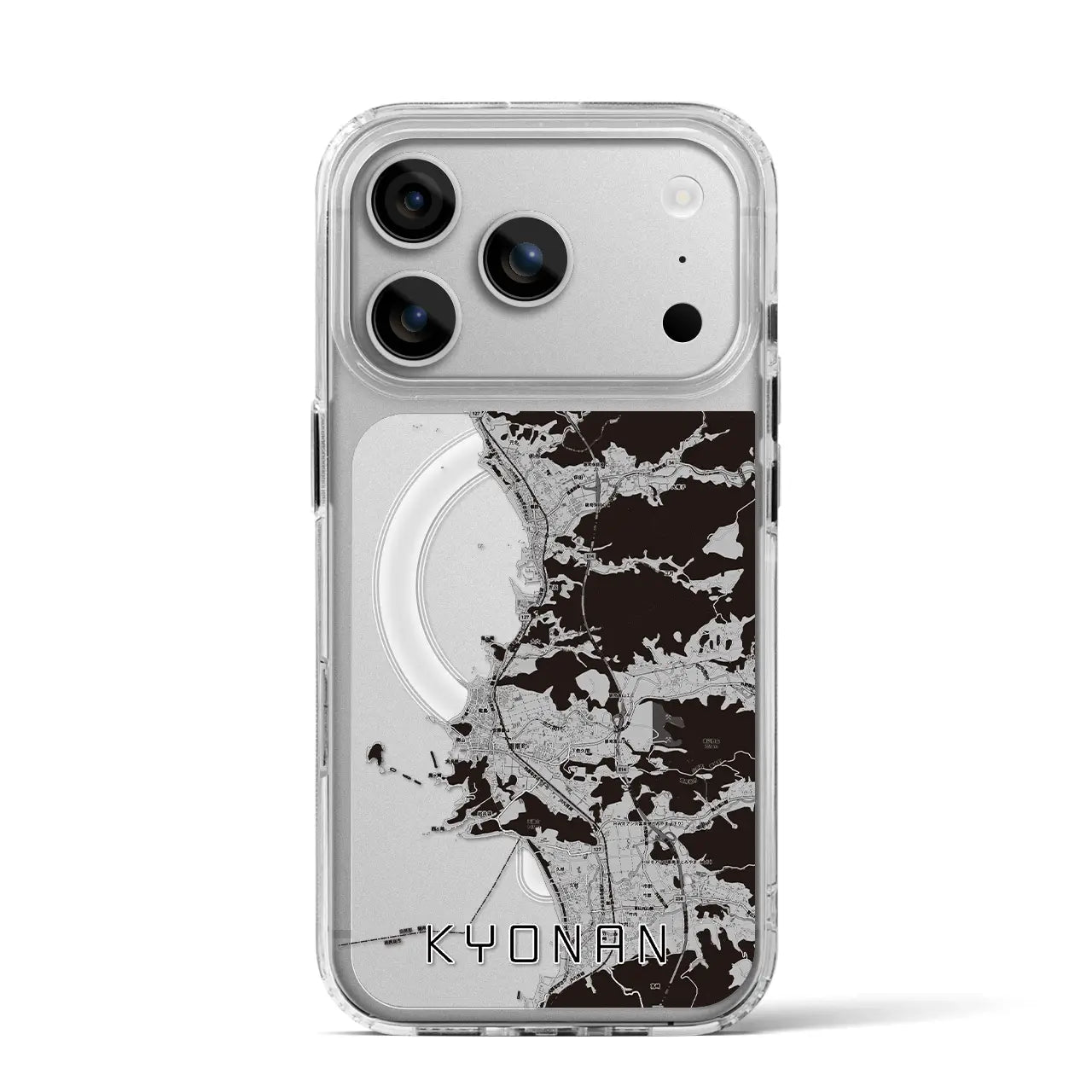 【鋸南（千葉県）】地図柄iPhoneケース（MagSafeタイプ）