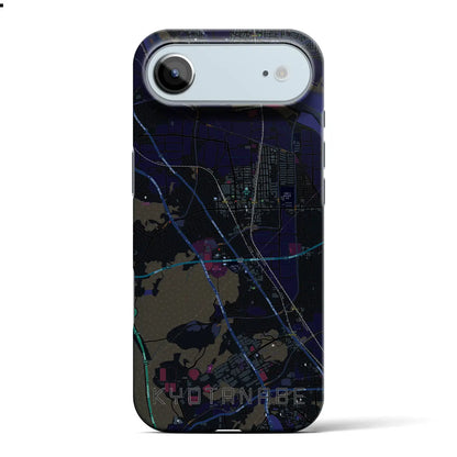 【京田辺（京都府）】地図柄iPhoneケース（バックカバータイプ）