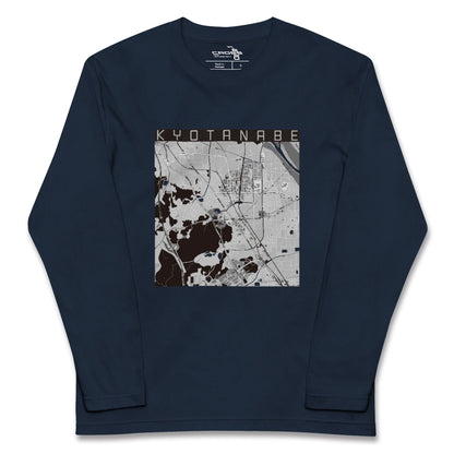 【京田辺（京都府）】地図柄ロングスリーブTシャツ