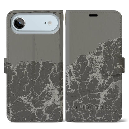 【京丹後（京都府）】地図柄iPhoneケース（手帳タイプ）