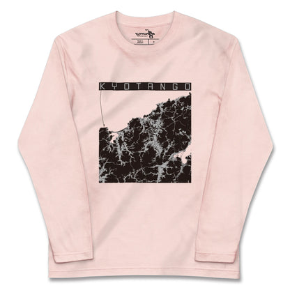 【京丹後（京都府）】地図柄ロングスリーブTシャツ