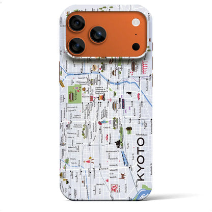 【京都】イラストマップiPhoneケース（バックカバータイプ）