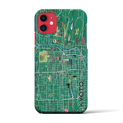 【京都】イラストマップiPhoneケース（バックカバータイプ）