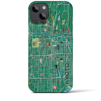 【京都】イラストマップiPhoneケース（バックカバータイプ）