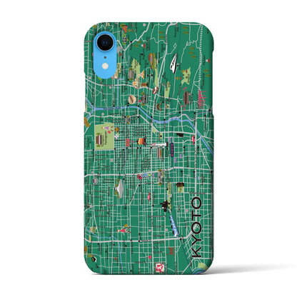 【京都】イラストマップiPhoneケース（バックカバータイプ）