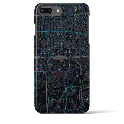 【京都2（京都府）】地図柄iPhoneケース（バックカバータイプ）