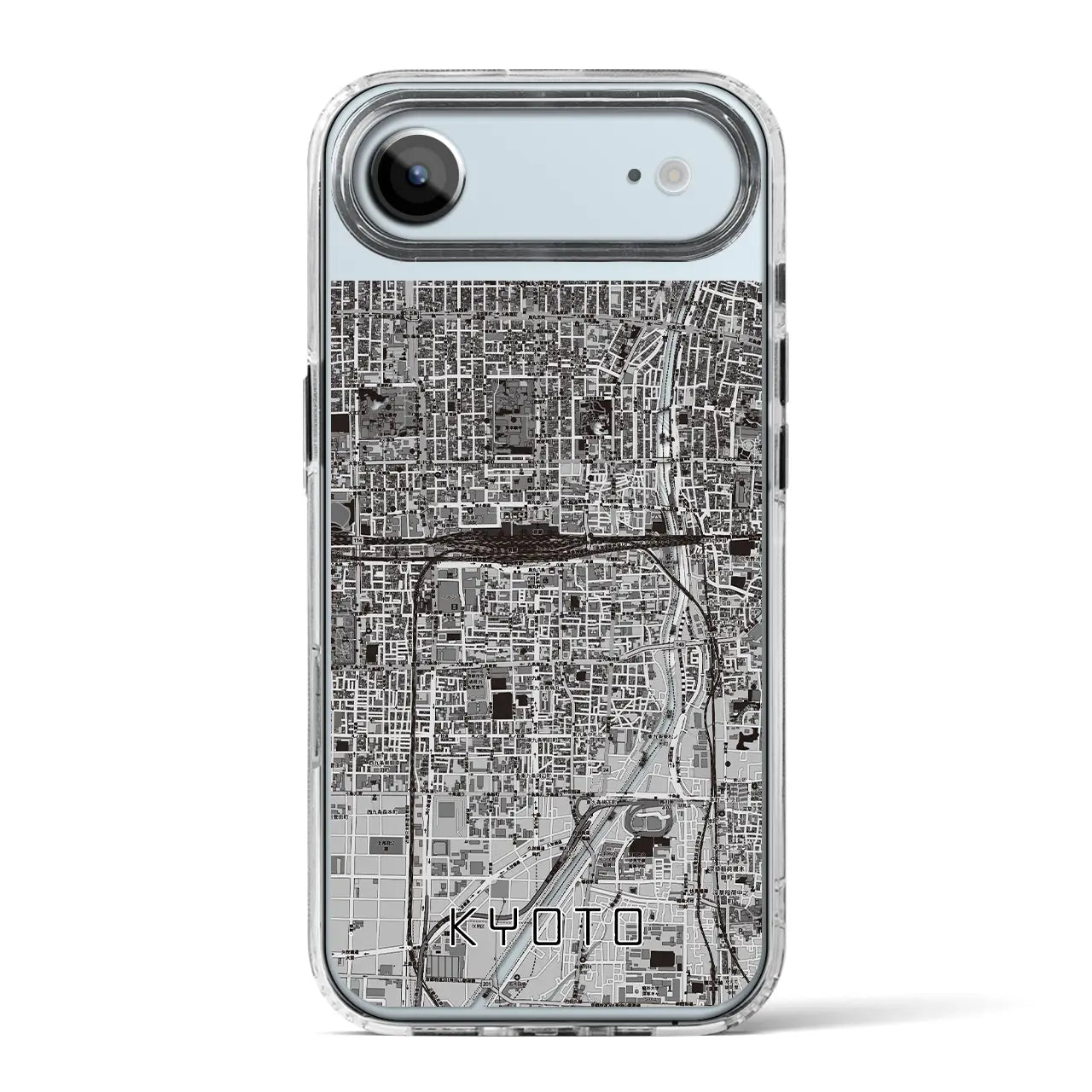 【京都2（京都府）】地図柄iPhoneケース（MagSafeタイプ）