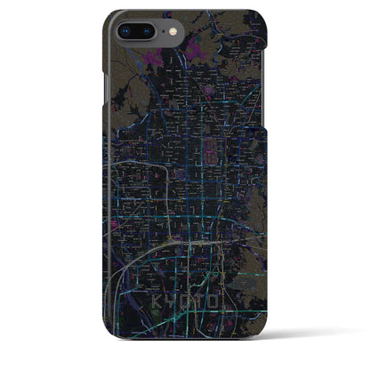 【京都（京都府）】地図柄iPhoneケース（バックカバータイプ）