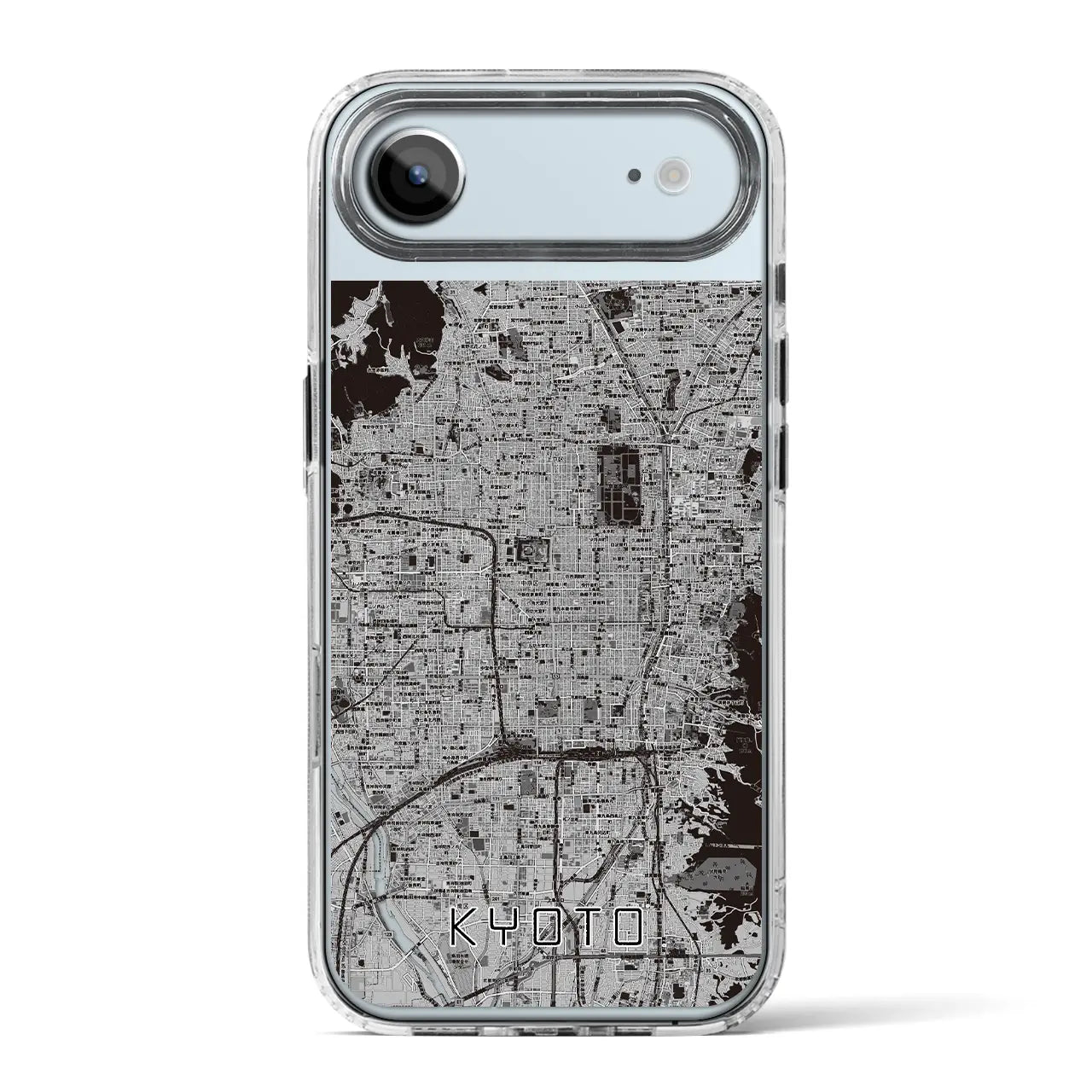 【京都（京都府）】地図柄iPhoneケース（MagSafeタイプ）