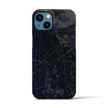 【協和（茨城県）】地図柄iPhoneケース（バックカバータイプ）