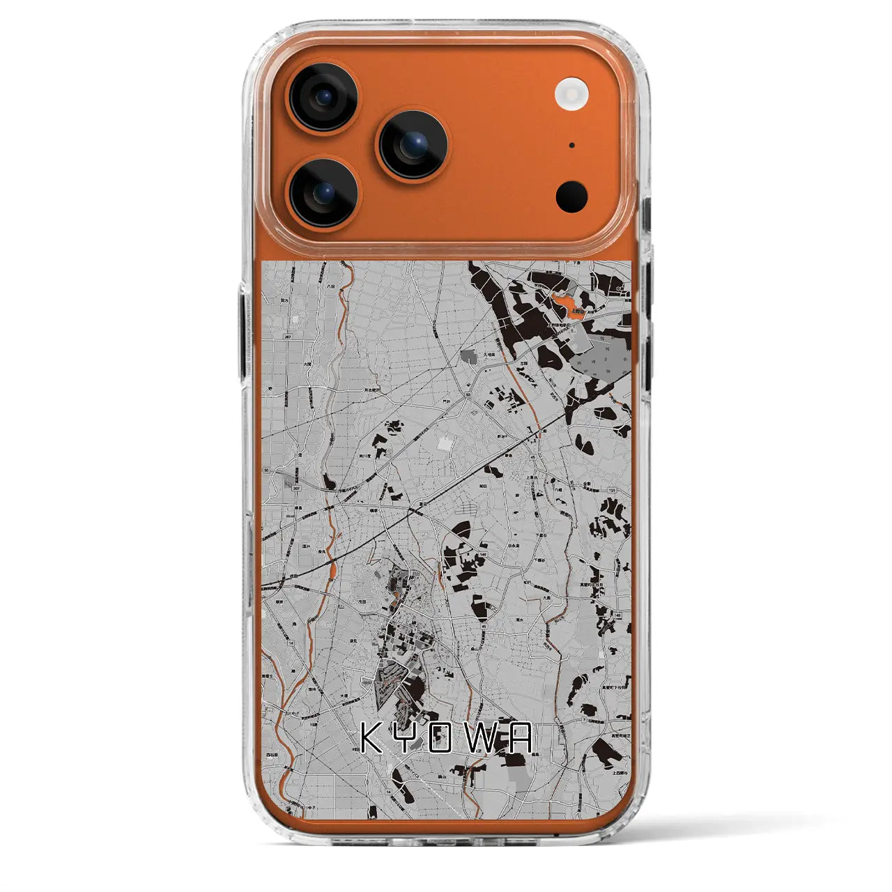 【協和（茨城県）】地図柄iPhoneケース（MagSafeタイプ）