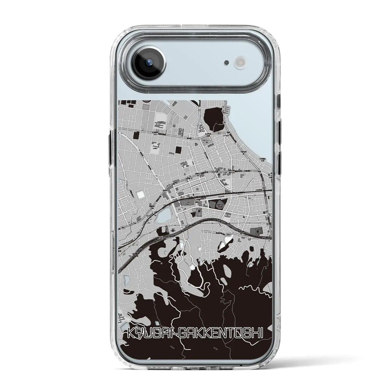 【九大学研都市（福岡県）】地図柄iPhoneケース（MagSafeタイプ）