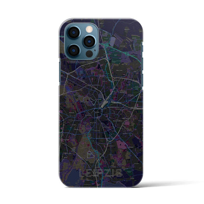 【ライプツィヒ（ドイツ）】地図柄iPhoneケース（バックカバータイプ）