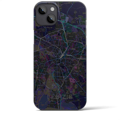 【ライプツィヒ（ドイツ）】地図柄iPhoneケース（バックカバータイプ）