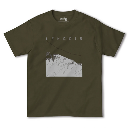 【レンソイス（ブラジル）】地図柄ヘビーウェイトTシャツ