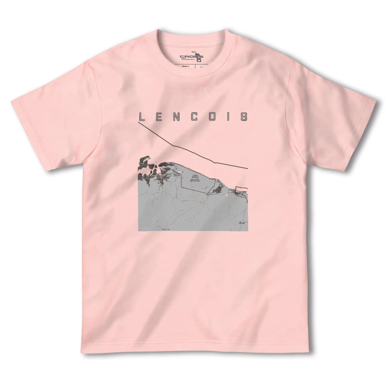 【レンソイス（ブラジル）】地図柄ヘビーウェイトTシャツ