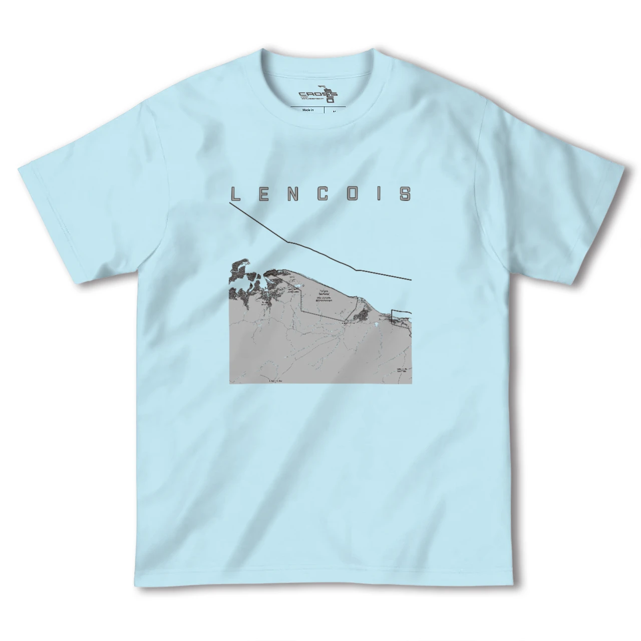 【レンソイス（ブラジル）】地図柄ヘビーウェイトTシャツ