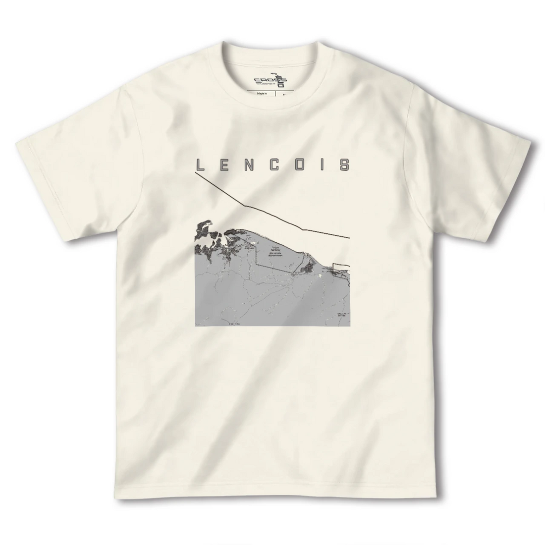 【レンソイス(ブラジル)】地図柄ヘビーウェイトTシャツ