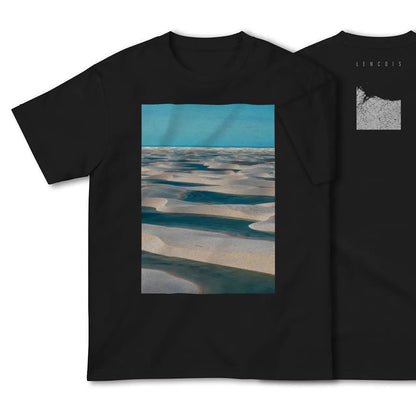 【レンソイス（ブラジル）】Map World ハイクオリティTシャツ