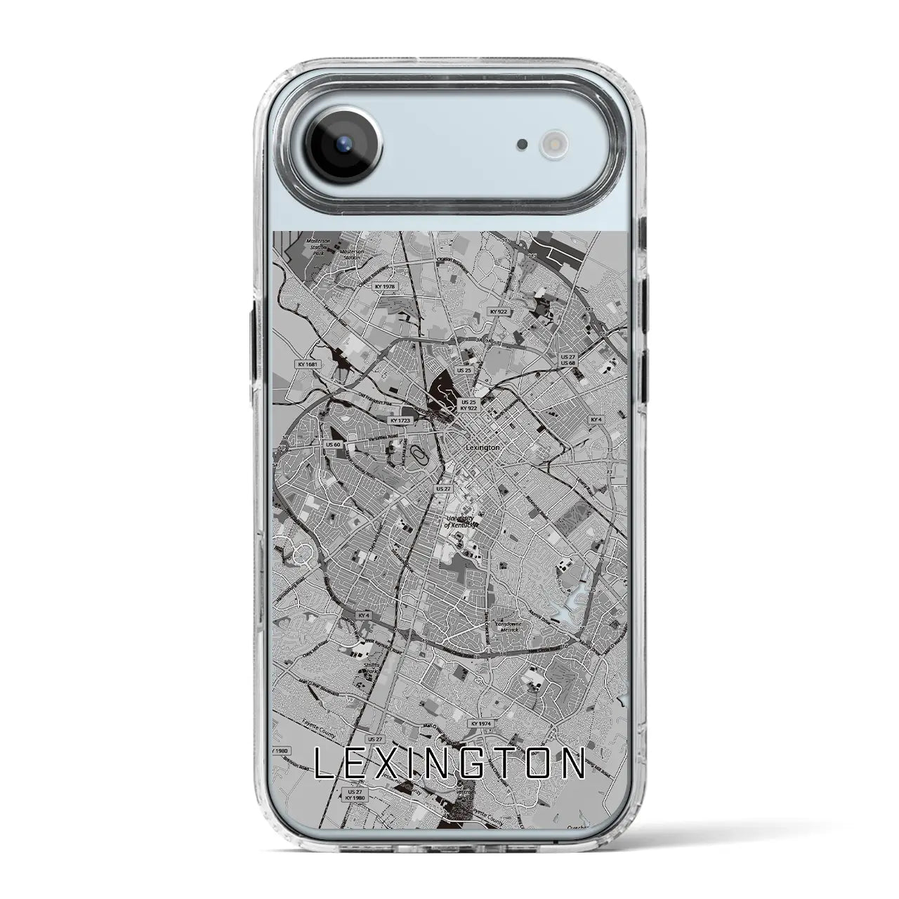 【レキシントン（アメリカ）】地図柄iPhoneケース（MagSafeタイプ）