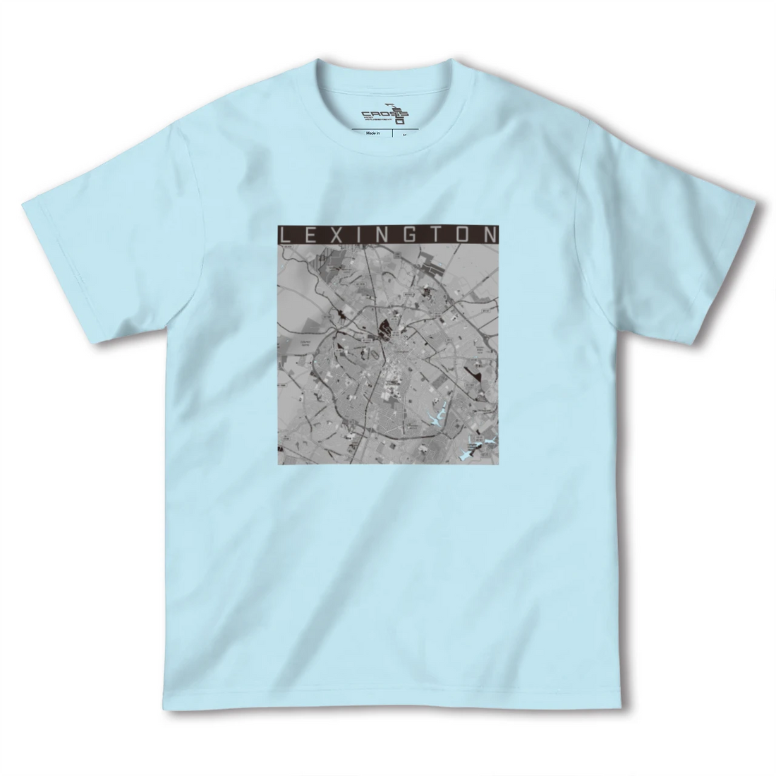 【レキシントン（アメリカ）】地図柄ヘビーウェイトTシャツ