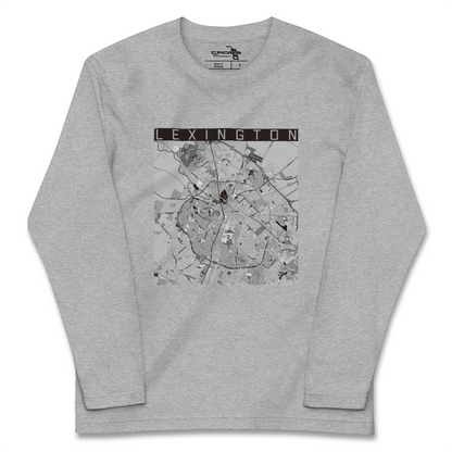 【レキシントン（アメリカ）】地図柄ロングスリーブTシャツ