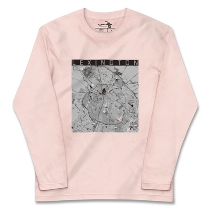 【レキシントン（アメリカ）】地図柄ロングスリーブTシャツ