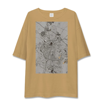【レキシントン（アメリカ）】地図柄ビッグシルエットTシャツ