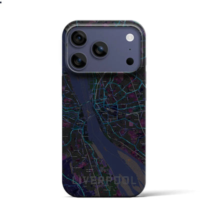 【リヴァプール（イギリス）】地図柄iPhoneケース（バックカバータイプ）