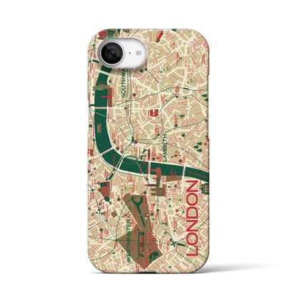 【ロンドン】イラストマップiPhoneケース（バックカバータイプ）