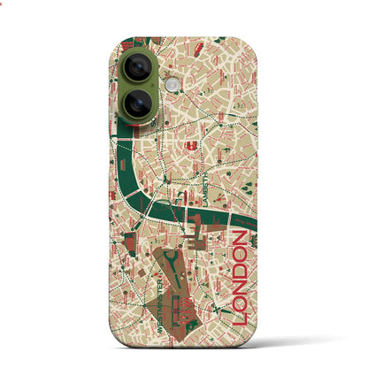 【ロンドン】イラストマップiPhoneケース（バックカバータイプ）