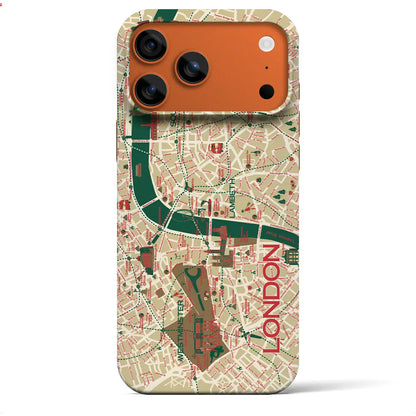 【ロンドン】イラストマップiPhoneケース（バックカバータイプ）