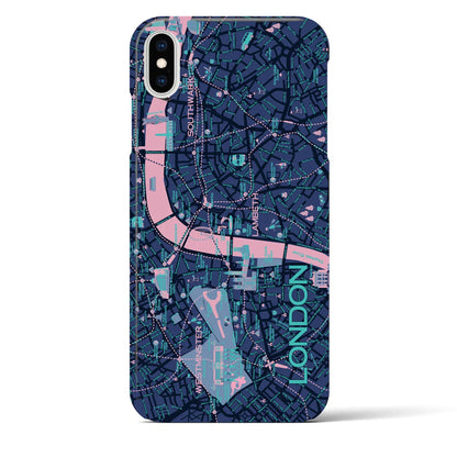 【ロンドン】イラストマップiPhoneケース（バックカバータイプ）