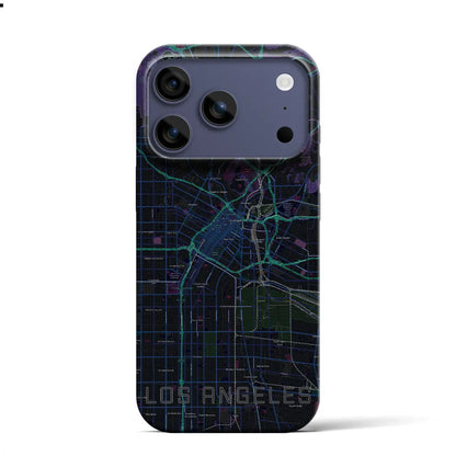 【ロサンゼルス（アメリカ）】地図柄iPhoneケース（バックカバータイプ）