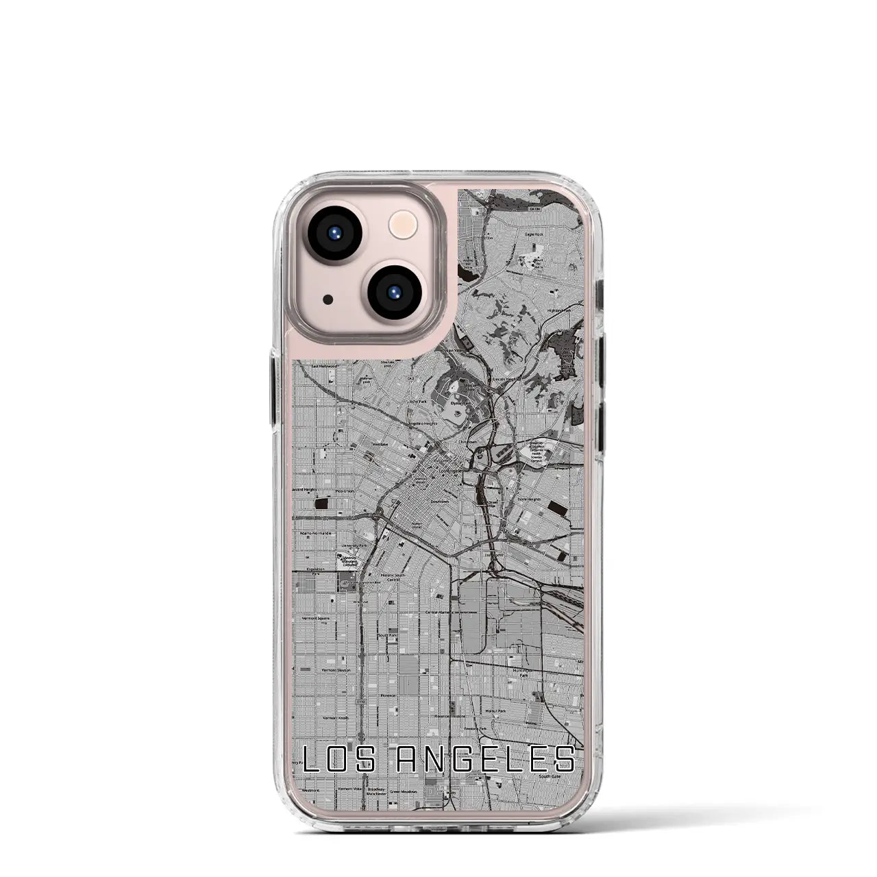 【ロサンゼルス（アメリカ）】地図柄iPhoneケース（MagSafeタイプ）