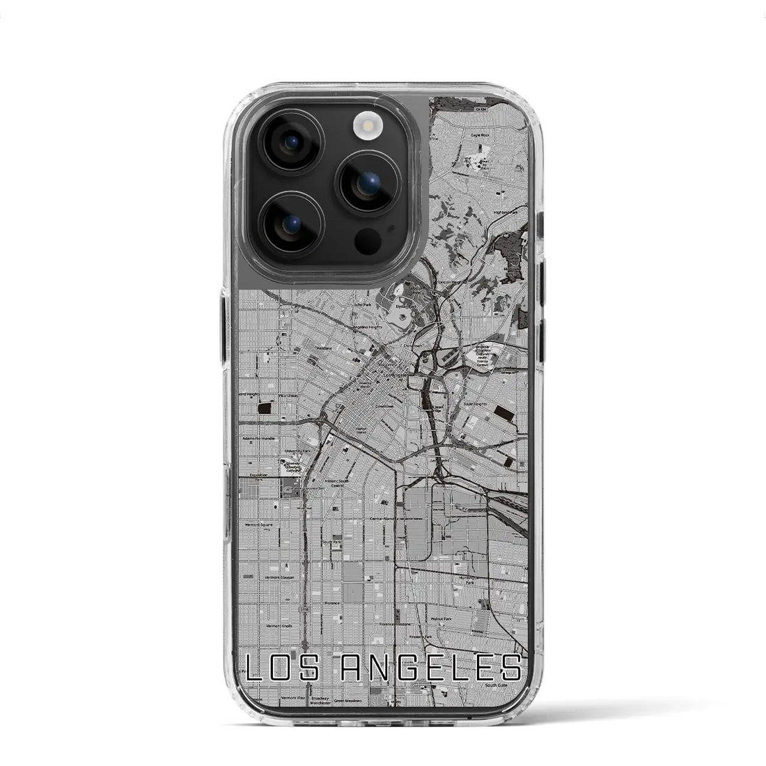 【ロサンゼルス（アメリカ）】地図柄iPhoneケース（MagSafeタイプ）