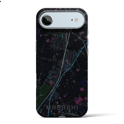 【馬橋（千葉県）】地図柄iPhoneケース（バックカバータイプ）