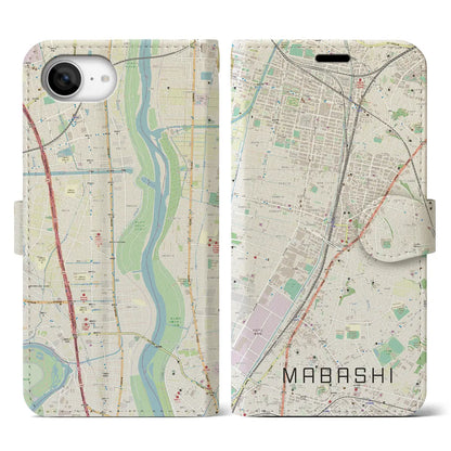 【馬橋（千葉県）】地図柄iPhoneケース（手帳タイプ）