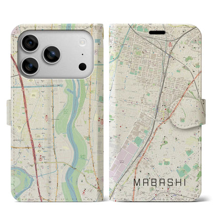 【馬橋（千葉県）】地図柄iPhoneケース（手帳タイプ）