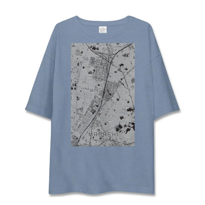 【馬橋（千葉県）】地図柄ビッグシルエットTシャツ