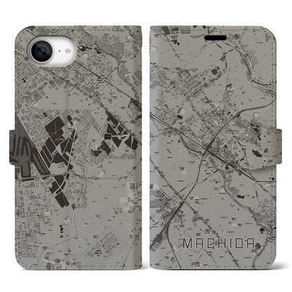 【町田（東京都）】地図柄iPhoneケース（手帳タイプ）