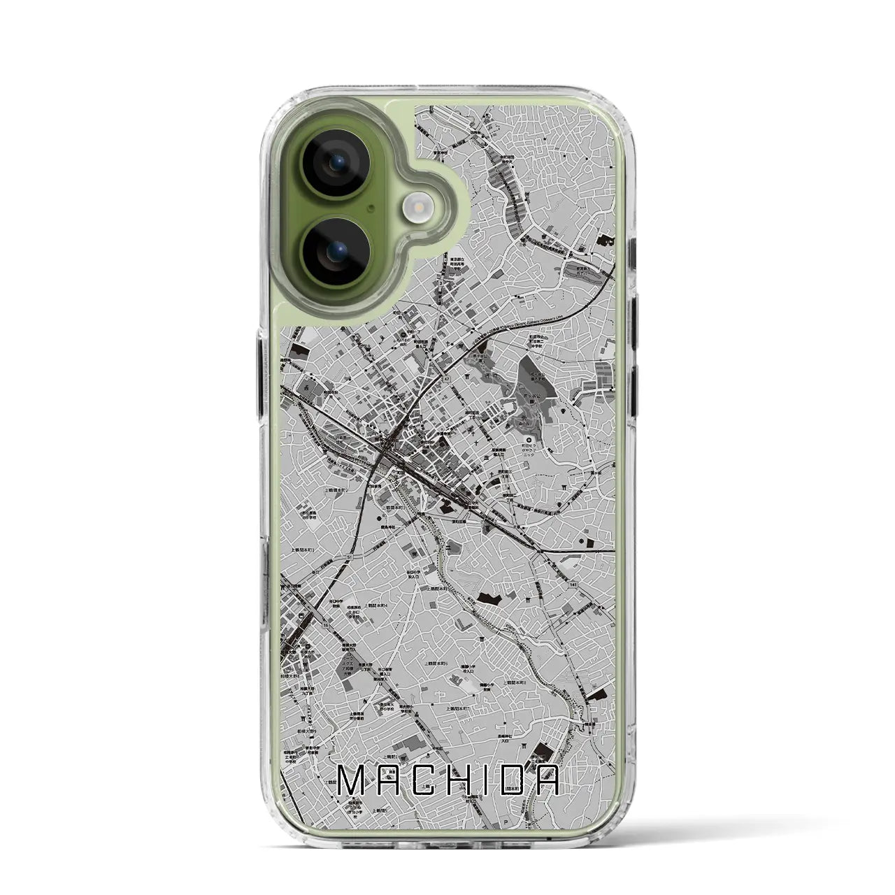 【町田（東京都）】地図柄iPhoneケース（MagSafeタイプ）