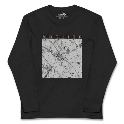 【町田（東京都）】地図柄ロングスリーブTシャツ