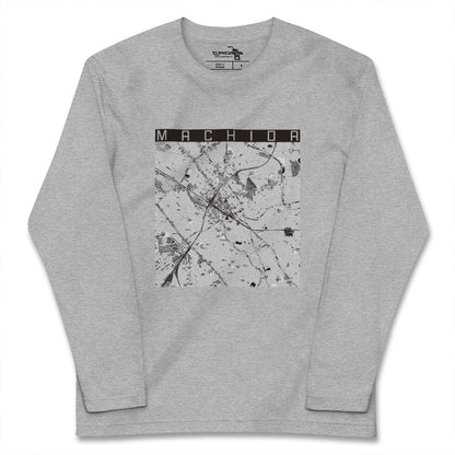 【町田（東京都）】地図柄ロングスリーブTシャツ