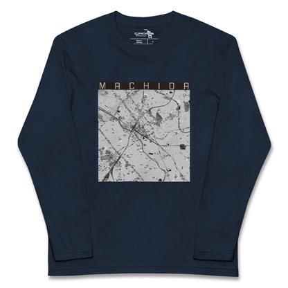 【町田（東京都）】地図柄ロングスリーブTシャツ