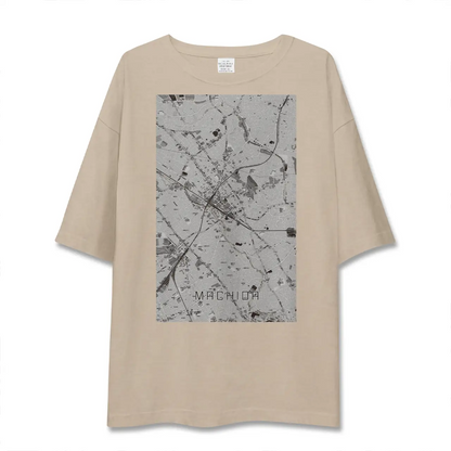 【町田（東京都）】地図柄ビッグシルエットTシャツ